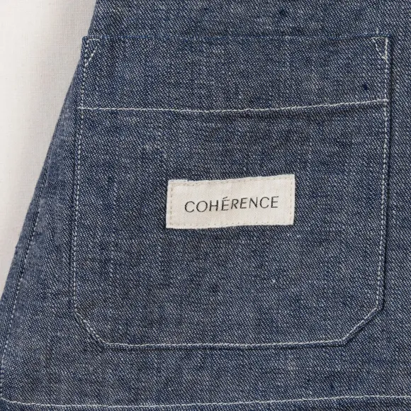 Jacket "Kees" In Japanese Selvedge Logger Denim