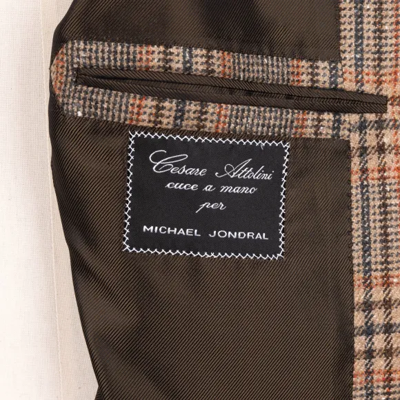 Jacket "Terra Di Galles" Made Of Cashmere And Silk - Pure Handwork