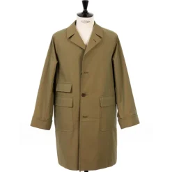 Japanese Cotton Gabardine "Corb Ii" Coat