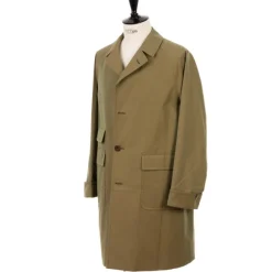 Japanese Cotton Gabardine "Corb Ii" Coat