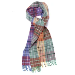 Joshua Ellis X Mj: Heritage Multicolor Check Pure Scottish Lambswool S