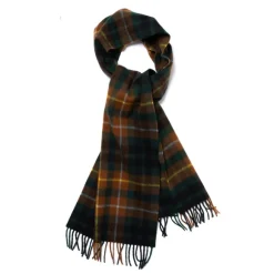 Joshua Ellis X Mj: New Scotch Check Pure Scottish Cashmere Scarf