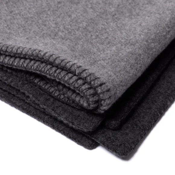 Joshua Ellis X Mj: Pure Scottish Lambswool "Doubleface Throw" Blanket