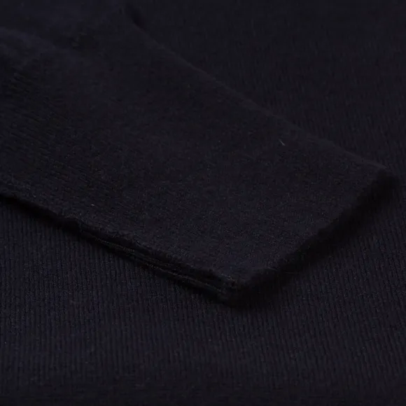 Knitted Polo "Oxton Sportshirt" Made Of Fine Scottish 1-Ply Cashmere