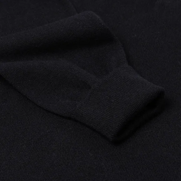Knitted Polo "Oxton Sportshirt" In Fine Scottish 1 Ply Cashmere