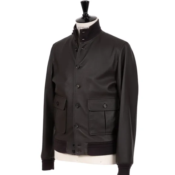 Leather Jacket "Luxury Valstarino" Made Of Deer Leather - Deer Skin