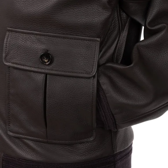 Leather Jacket "Luxury Valstarino" Made Of Deer Leather - Deer Skin