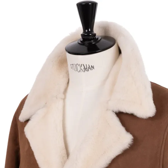 Limited Edition: Caban Jacket "New Robert" From Grown Lambskin - Handm