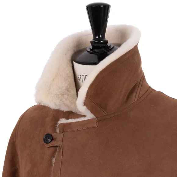 Limited Edition: Caban Jacket "New Robert" From Grown Lambskin - Handm