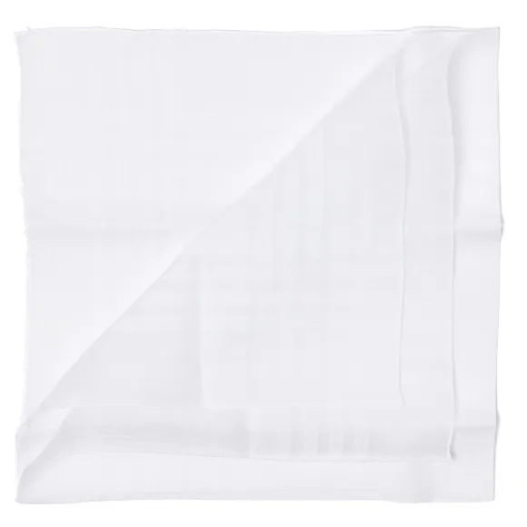Limited Edition: Cotton And Linen Handkerchief "Saint Aubert Vintage 1