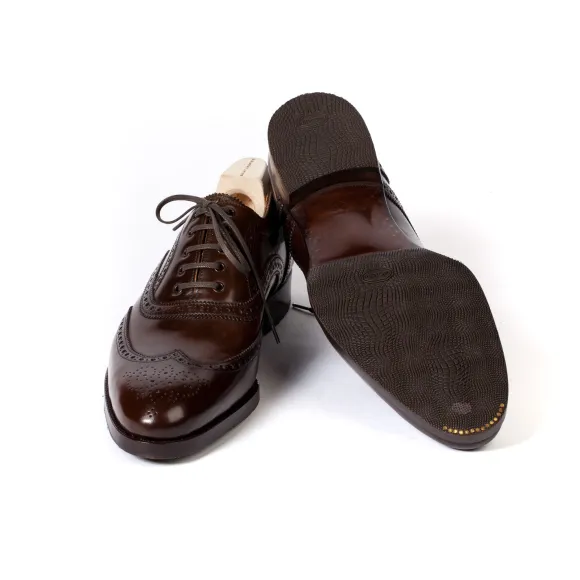 Limited Edition: Oxford Brogue "American" Made Of Original Horween Shell Cordovan