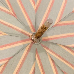 Limited Edition: Stick Umbrella "Vintage Stripe Made Of Solid Ash Wood