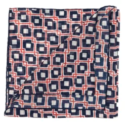 Limited Edition: Wool And Silk Pocket Square "Vintage 55