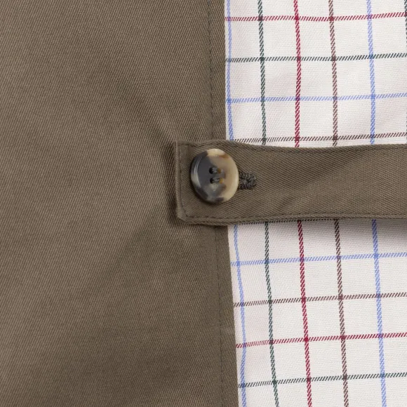 Limited Edition X Mj: Coat "Hemingway Trench Coat" In Pure Cotton