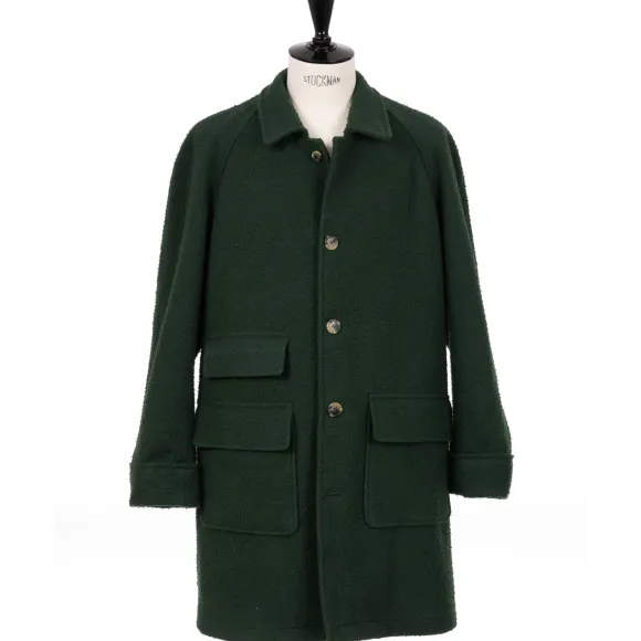 Limited Edition X Mj: Coat "Maremmano Raglan Coat" Made Of O