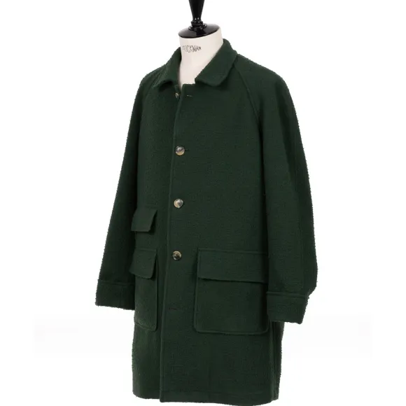Limited Edition X Mj: Coat "Maremmano Raglan Coat" Made Of O