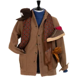 Limited Edition X Mj: Hemd-Jacke "Maremma Teba Jacket" Aus Original Ca