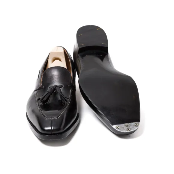 Loafer "Modern B-Tassel" Made Of Black Calf Leather - Entire