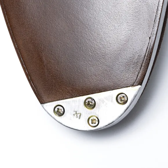 Loafer "Split Toe Tassel" Made Of Dark Brown Suede Leather - Purely Ha