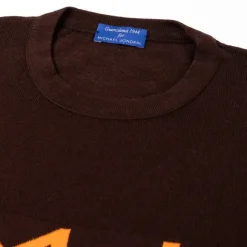 Long-Sleeved "Mj Friendship" Sweater Made Of Pure Mako-Cotton