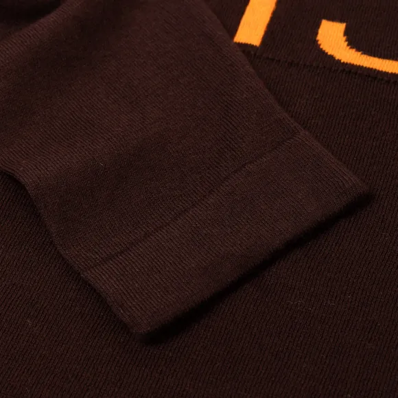 Long-Sleeved "Mj Friendship" Sweater Made Of Pure Mako-Cotton