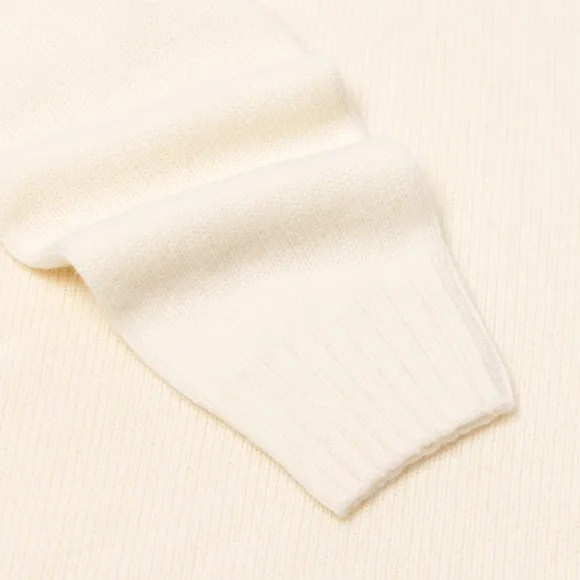 Merino Wool And Cashmere Turtleneck Sweater - 3 Ply Cashmere Blend