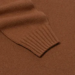 Merino Wool And Cashmere Turtleneck Sweater - 3 Ply Cashmere Blend