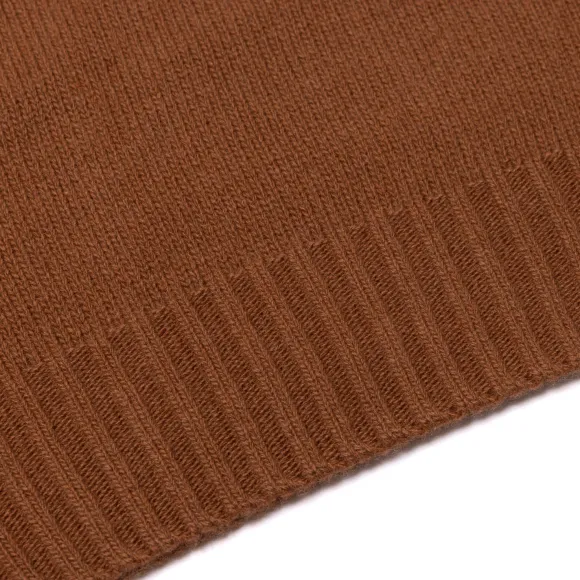 Merino Wool And Cashmere Turtleneck Sweater - 3 Ply Cashmere Blend