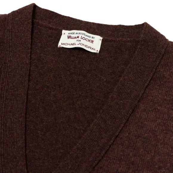 Mj Exclusive: Knitted Vest "Rob Waistcoat" Made Of Pure Geelong Lambsw