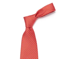 Mj Exclusive: Patterned Tie "Classico" Made Of Pure English Silk