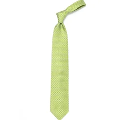 Mj Exclusive: Patterned Tie "Classico" Made Of Pure English Silk