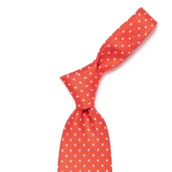Mj Exclusive: Patterned Tie "Classico" Made Of Pure English Silk