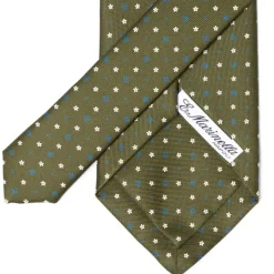 Mj Exclusive: Patterned Tie "Classico" Made Of Pure English Silk