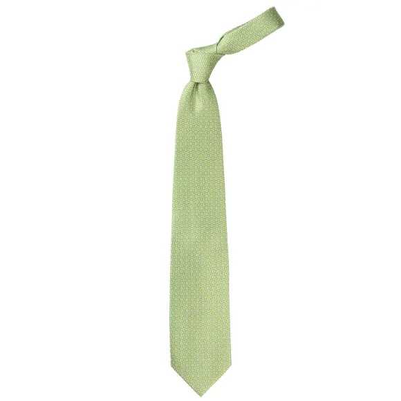 Mj Exclusive: Patterned Tie Made Of Pure English Silk