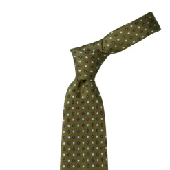 Mj Exclusive: Patterned Tie Made Of Pure English Silk