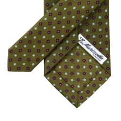 Mj Exclusive: Patterned Tie Made Of Pure English Silk