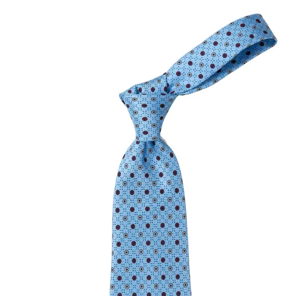 Mj Exclusive: Patterned Tie Made Of Pure English Silk