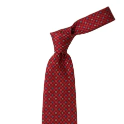 Mj Exclusive: Patterned Tie Made Of Pure English Silk