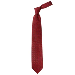 Mj Exclusive: Patterned Tie Made Of Pure English Silk