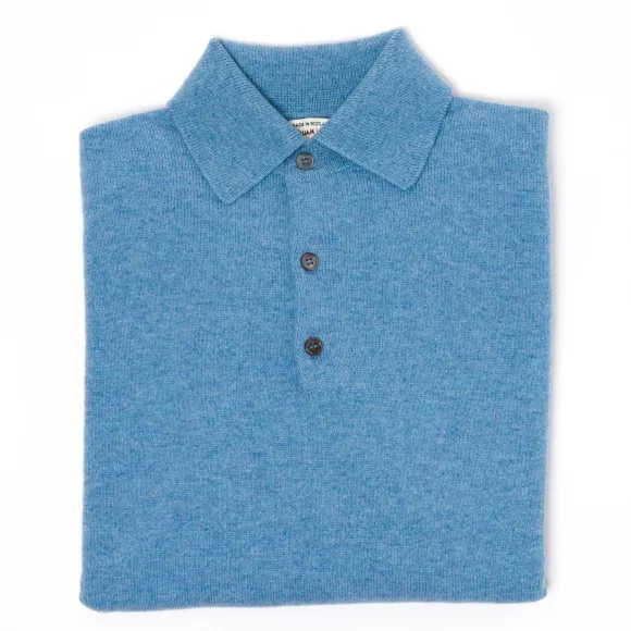 Mj Exclusive: Polo Sweater "Rob Howard" In Pure Geelong Lambswool - 2