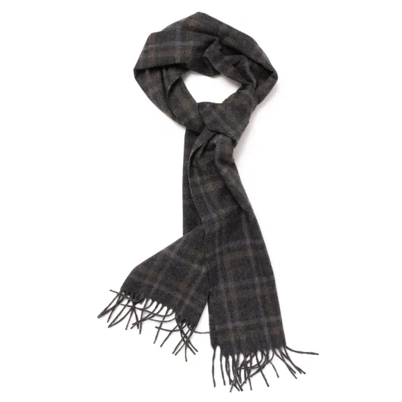 Mj Exclusive: Scarf "Birmingham Heritage" Made Of Brushed Lambswool -