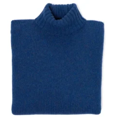 Mj Exclusive: Turtleneck Sweater "Alain Rollneck" Made Of 4 Ply Geelon