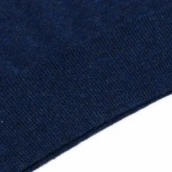 Mj Exclusive: Vintage Crew Inset Sweater In Pure Super Geelong Lambswo