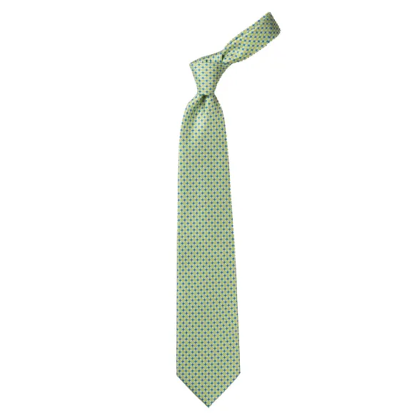 Mj Exklusiv: Patterned Tie "Classico" Made Of Pure English Silk
