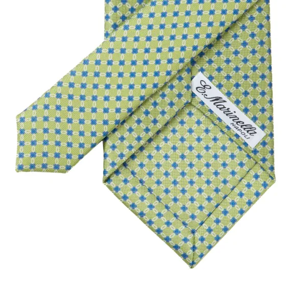 Mj Exklusiv: Patterned Tie "Classico" Made Of Pure English Silk