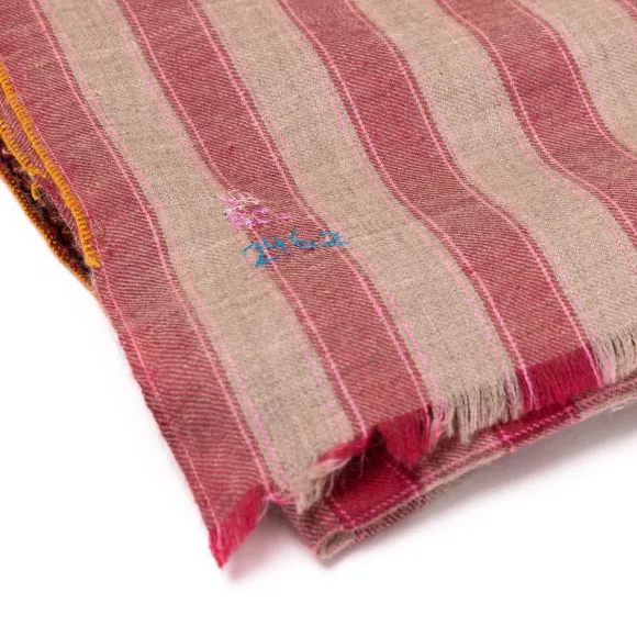 Mj Scarf "Jagalpuri" Made Of Finest Hand Embroidered Pashmina Cashmere