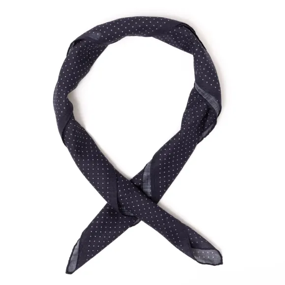 Neck-Square "Mini Spots" Aus Reiner Baumwolle