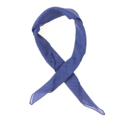 Neck-Square "Mini Spots" Made Of Pure Cotton