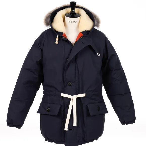 Nigel Cabourn X Mj: Down Parka "Iconic Everest" In Ventile Cotton