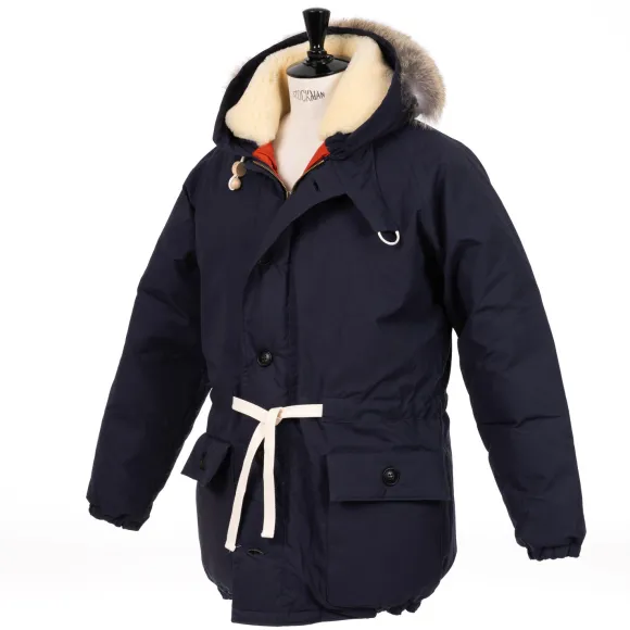 Nigel Cabourn X Mj: Down Parka "Iconic Everest" In Ventile Cotton